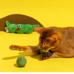 Cat Balls Cat Hide And Seek Toys Kitten Teasing Stick Self-Help Relief Sisal Balls Cat Teething Pea Toy Balls Supplies - Image 6
