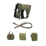 Tactical Dog Clothes Quick Disassembly Dog Vest Outdoor Pet Training Clothes - Image 9