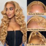 Human Hair Wig Front Lace All Real Hair 13 X4 Headgear - Image 2