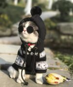 Pet Cat Dog Clothing Pure Cotton Plus Fleece Sweater - Image 5