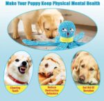 Squeaky Dog Toy,Octopus Sniffing Dog Toys, Plush Interactive Puzzle Dog Toys With Soft Fabric Crinkle For Large, Medium, Small Sized Dog, Relieve Stress, Encourage Natural Foragin,Best Dog Boredom Toy - Image 5