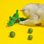 3PCS Cat Toy Balls, Interactive Pet Play Balls Sisal Rope Scratching Chew Ball Toy With Rustling Sound Pea Pod Storage For Indoor Kitten Training Hunting - Image 4