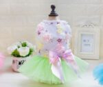 Dog Skirt Princess Tutu Spring-Summer Teddy Dress Mesh Thin Summer Dog Clothes - Image 3