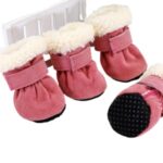 Waterproof Winter Dog Boots Socks Pet Dog Shoes Anti-slip Puppy Cat Rain Snow Booties Footwear For Small Dogs - Image 4