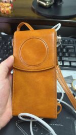 Vision Pro Power Protection Sleeve Storage Bag Portable Leather Satchel - Image 7