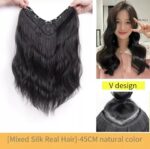 Women's Curly Long Wig Piece Is Fluffy And Invisible - Image 3