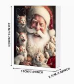 Cute Christmas Advent Cat Countdown Acrylic Calendar - Image 4