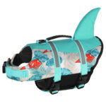 Shark Pet Life Vest Dog Swimming Clothes - Image 3