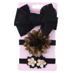 Baby Head Flower Child Bow Headdress - Image 5