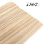 Real human hair seamless flat hair extension - Image 10