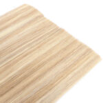Real human hair seamless flat hair extension - Image 3