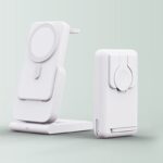 Magnetic Power Bank Three-in-one Removable Folding With Bracket - Image 7