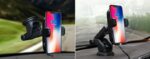 Fast Wireless Car Charger with Automatic Infrared Sensor Car Mount - Image 6