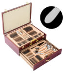 Tableware Suit Stainless Steel Knife, Fork And Spoon 72-piece Set Wooden Box - Image 6