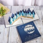 Paper sculpture Christmas card - Image 6