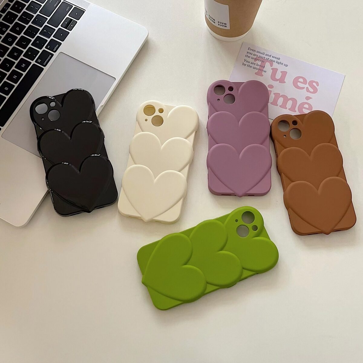 Skin Sense Folding Love  Phone Case Protective Cover - Image 2