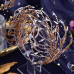 Creative Design Rhinestone Bridal Headband - Image 5