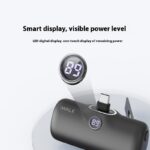 Capsule Power Bank 20WPD Fast Charging With Bracket - Image 2