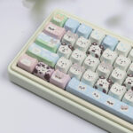 Cute Puppy Full Set PBT Sublimation Key Cap For Keyboards - Image 4