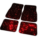 Baby's Breath Shaped Fiber Optic Light Car Foot Mat - Image 5