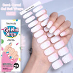 Japanese Style Nail Beauty Gel Stickers Semi-curing French Gel - Image 10