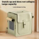 Portable Large Capacity Foldable Breathable Cat Bag Trolley Case - Image 3