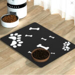 Dogs And Cats Eating Mat Anti-overflow Waterproof Easy To Clean Pet Water-absorbing Quick-drying Meal Diatom Mat - Image 5
