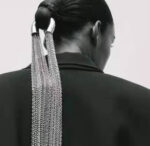 Baihua Silver Metal High Hole Long Tail Chain Hair A - Image 5