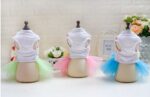Dog Skirt Princess Tutu Spring-Summer Teddy Dress Mesh Thin Summer Dog Clothes - Image 8