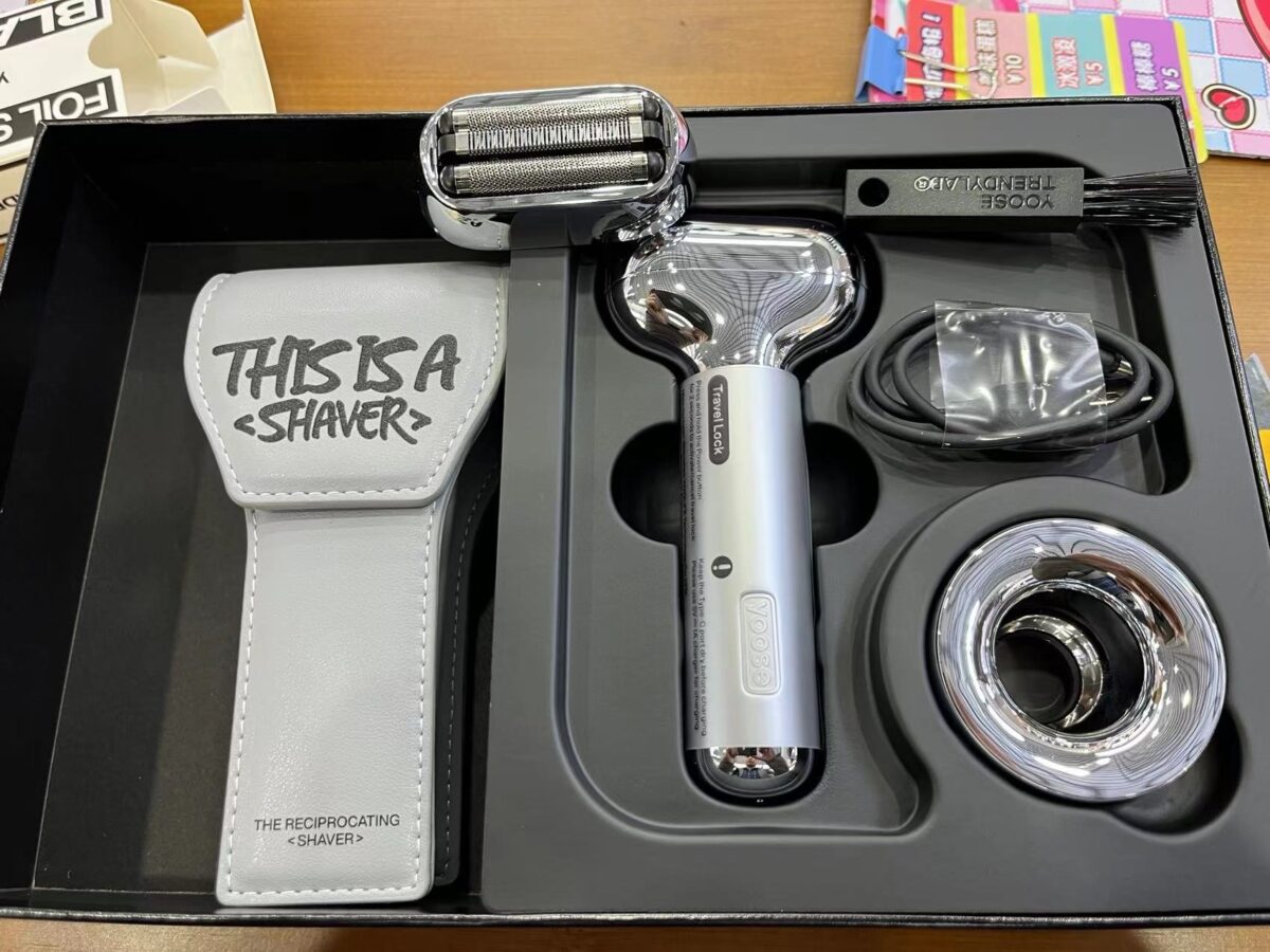 Small Silver Shark Shaver Electric Reciprocating Portable - Image 4