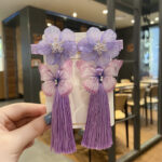 Hairpin Girls Female Retro Headdress Underskirt Antique - Image 5