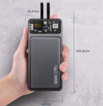 66W Super Fast Charge Power Bank 20000 MAh Large Capacity - Image 2