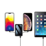 Square Aluminum Shell Solar Power Bank With Cable - Image 6