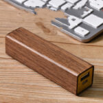 Portable Black Walnut Solid Wood Power Bank - Image 4