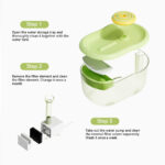 Pet Water Dispenser Cat Water Feeder Ultra-Quiet Large-Capacity Automatic Intelligent Running Water Pet Water Feeding Tool - Image 4