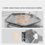 Pet Stainless Steel Induction Water Fountain - Image 9