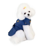 Three-color Windbreaker, Fashionable And Trendy Dog Clothes, Suitable For Autumn And Winter, For Small Dogs Such As Teddy And Bear - Image 7