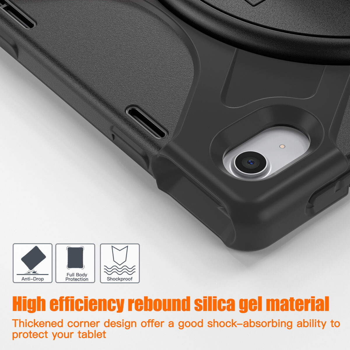 Applicable Silicone PC Protective Turntable Bracket Protective Case - Image 3