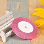 Bow Gold Silk Silver Polyester Ribbon - Image 10