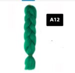 Color Big Braid African Chemical Fiber High Temperature Silk Wig Gradient - Image 2