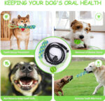 Dog Tug Of War Rope Molar Cleaning Tooth Bite Rope Toy Outdoor Inner - Image 5