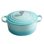 Iron Workshop Enamel Soup Pot Thickened Cast Pot - Image 5