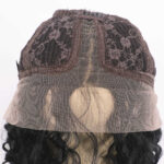 European And American Ladies Wig Black Lace Partial - Image 6