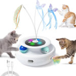 Funny Cat Game Turntable Self-Hi Pet Electric Cat Toy - Image 6
