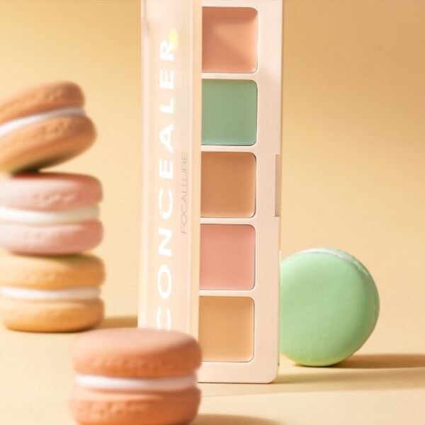 Color Concealer Pan Cover Cream Face Finch Spots Acne Marks Acne Dark Circles Artifact Lasting Primer
