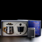 Filtered Tea Ceramic Cup With Lid - Image 3
