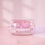 Home Creative Glass Cat's Claw Bowl