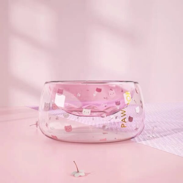 Home Creative Glass Cat's Claw Bowl
