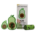 Silicone Pooper Scooper Dog Waste Bag Feces Avocado Clip - Image 7