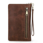 Retro Crazy Horse Cowhide Business Casual Clutch - Image 2